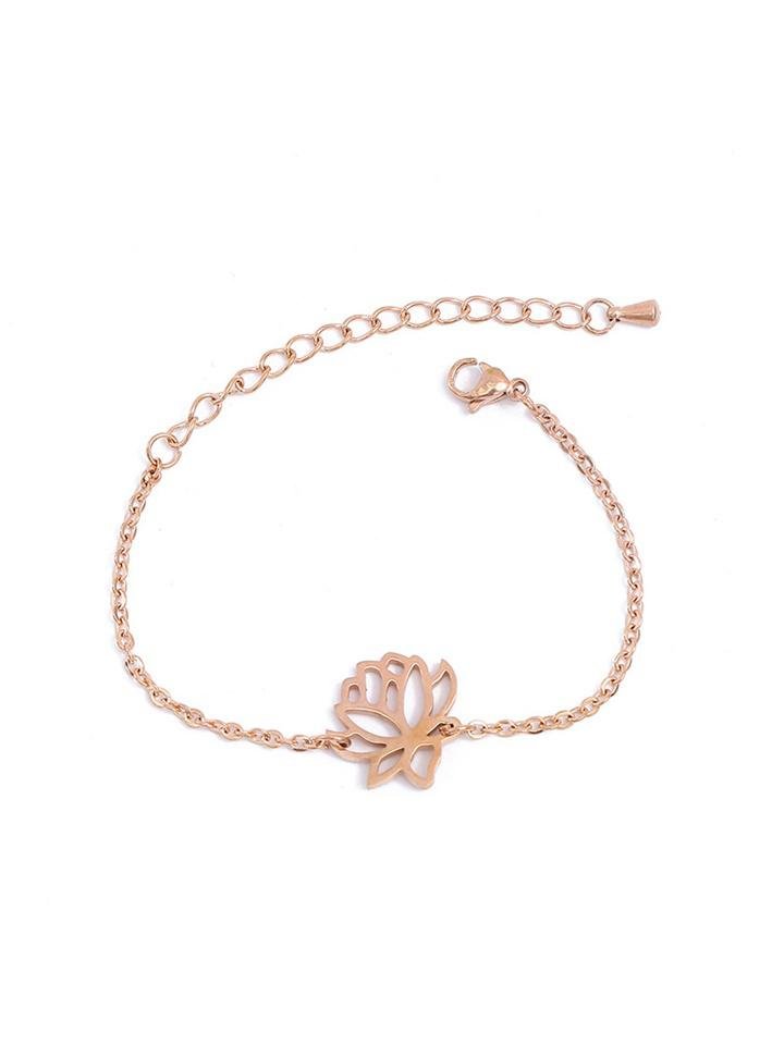 Lotus Pull Chain Bracelet - LuckyFash™