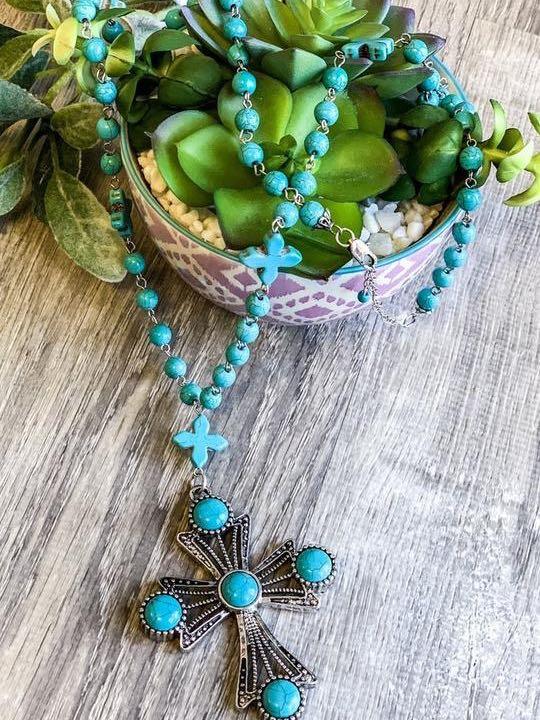 Love Like Mine Necklace - Turquoise - LuckyFash™