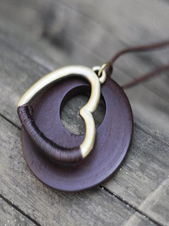 Love Wooden Necklace - LuckyFash™