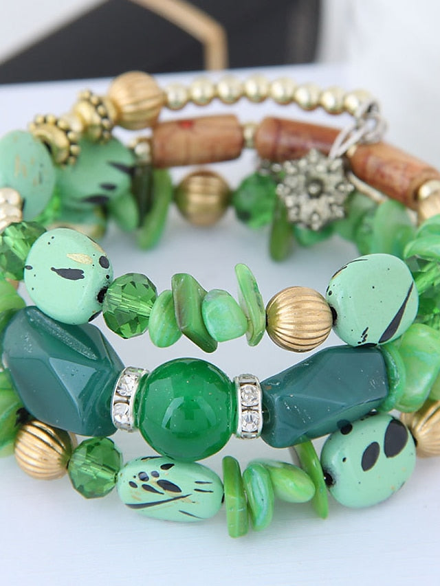 Women's Bracelets Vintage Outdoor Geometry Bracelets & Bangles / Spring / Summer / Fall / Winter / Black - LuckyFash™