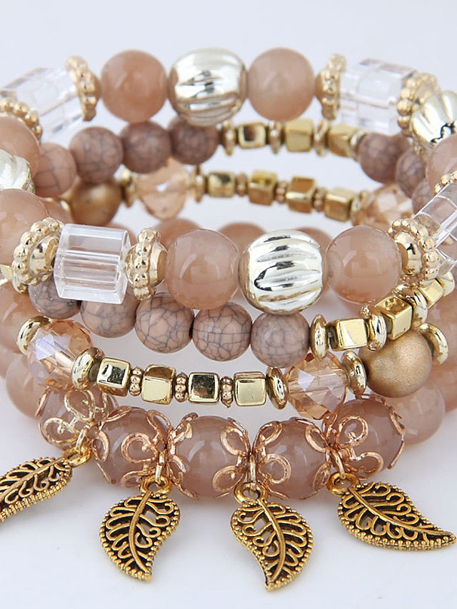 Women's Bracelets Ethnic Style Outdoor Leaf Bracelets & Bangles - LuckyFash™