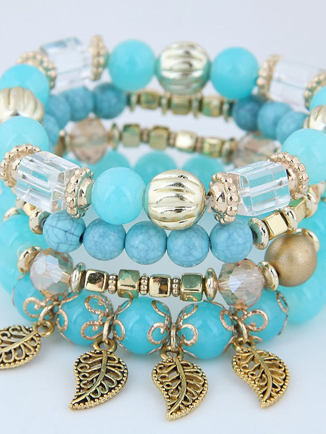 Women's Bracelets Ethnic Style Outdoor Leaf Bracelets & Bangles - LuckyFash™