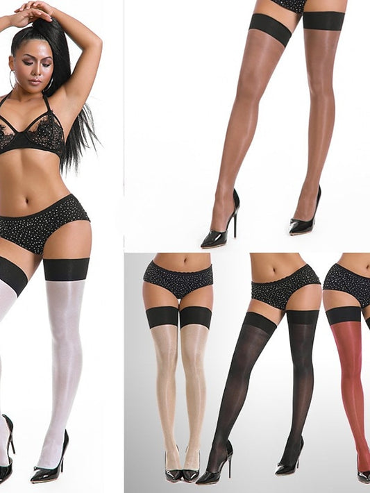 Women's Stockings Party Gift Daily Retro Polyester Acrylic Fibers Sexy Leg Shaping 1 Pair - LuckyFash™