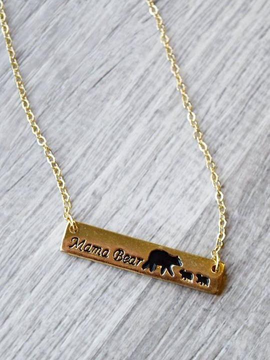 Mama Bear Necklace - LuckyFash™