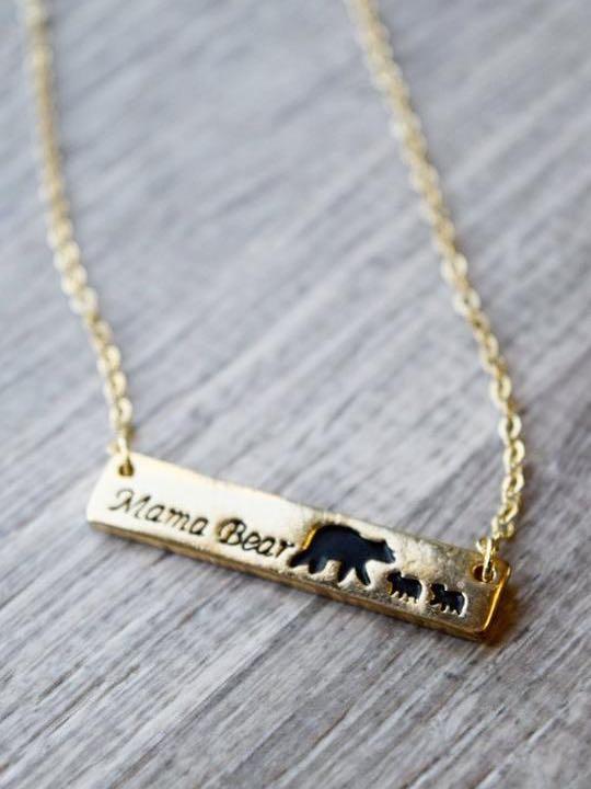 Mama Bear Necklace - LuckyFash™