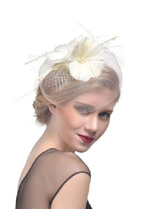 Hair Clip Party Party Solid Color Headwear / Beige / Black / Gray / Fall / Winter for Women - LuckyFash™