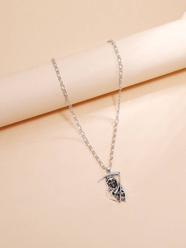 Metal Skull Pendant Necklace - LuckyFash™