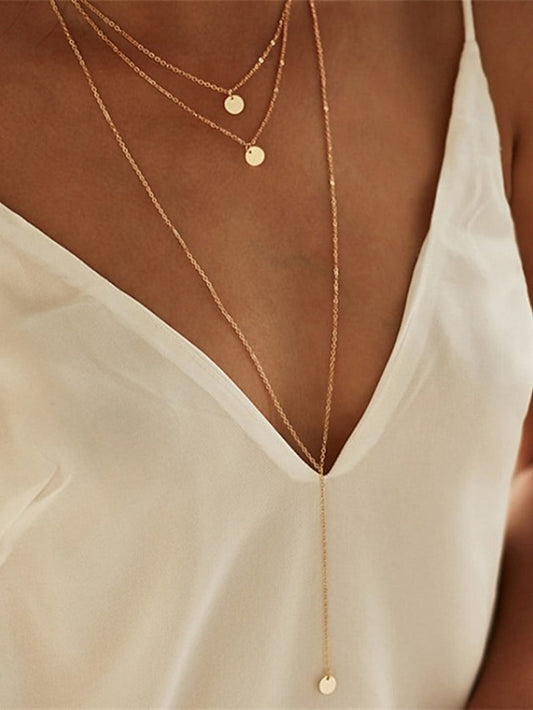 Women's necklace Fashion Outdoor Pure Color Necklaces - LuckyFash™