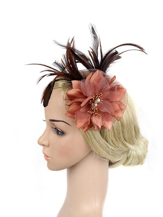 Women's Hair Clip Chic & Modern Party Pure Color Headwear / Yellow / Purple / Fall / Winter / Spring - LuckyFash™