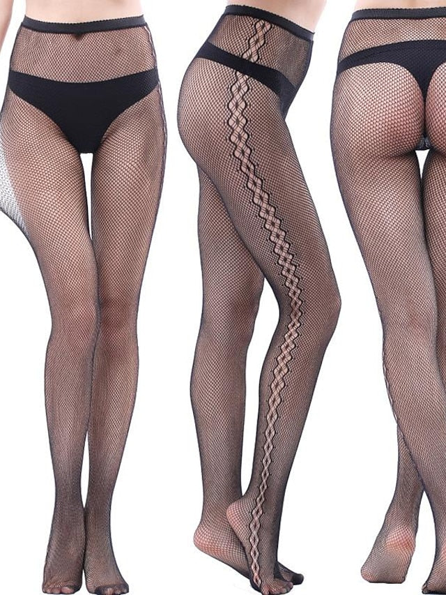 Women's Panty Hose Party Daily Solid Color Spandex Nylon Sexy 1 Pair - LuckyFash™