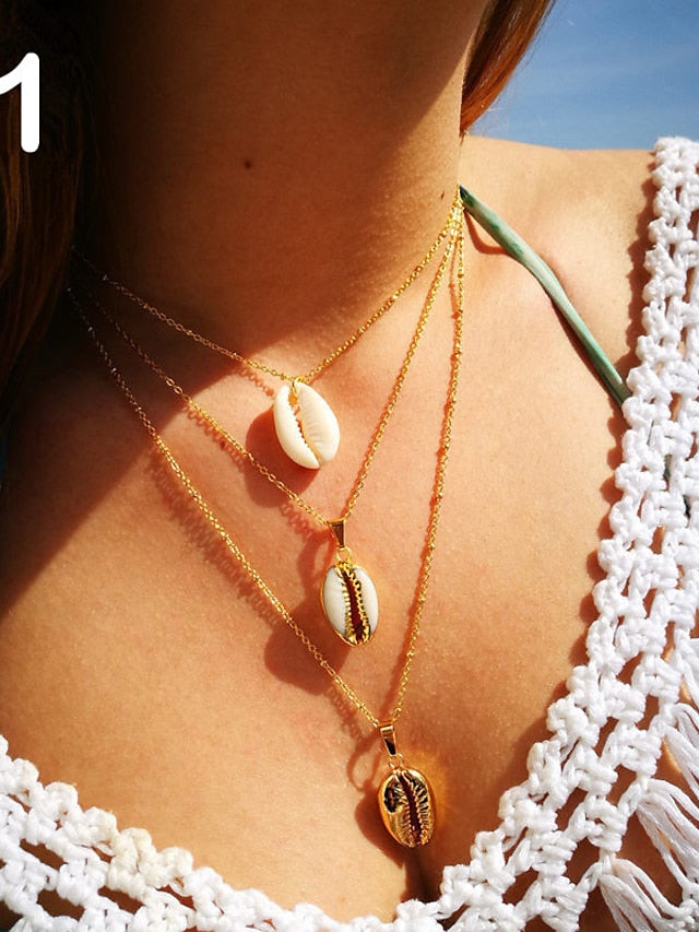 Choker Necklace Charm Necklace Layered Star Ladies Punk Lolita Bohemian Fashion Rhinestone Alloy Gold Layer Necklace 1 Layer Necklace 2 Layer Necklace 3 Layer Necklace 4 40 cm Necklace Jewelry - LuckyFash™