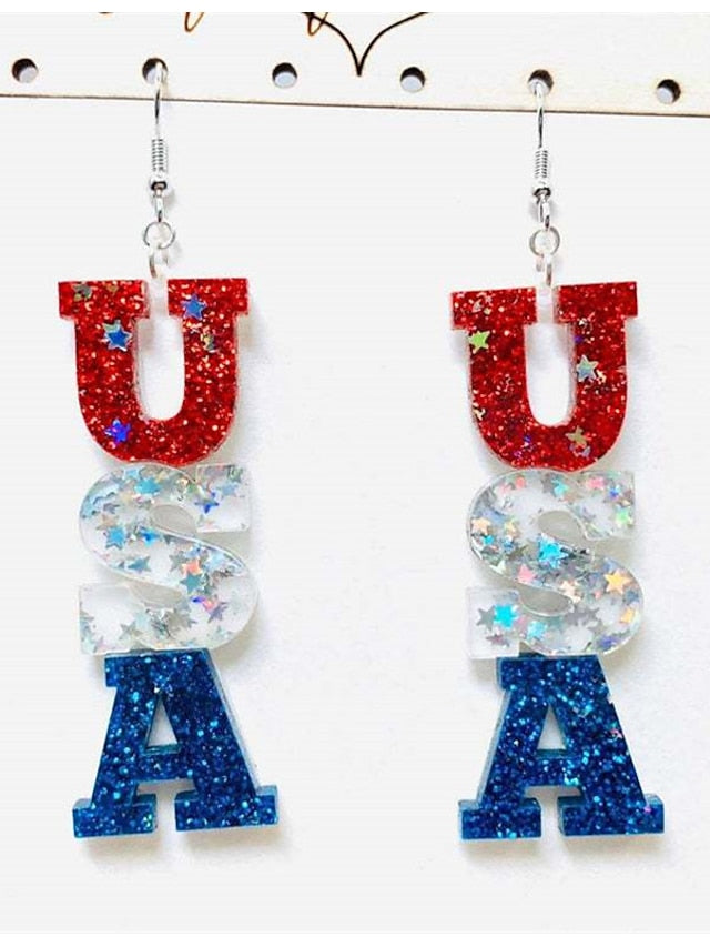 Women's Earrings Fashion Street Letter Earring - LuckyFash™