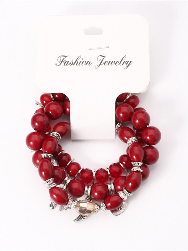 Women's Bracelets Textured Street Heart Bracelets & Bangles - LuckyFash™