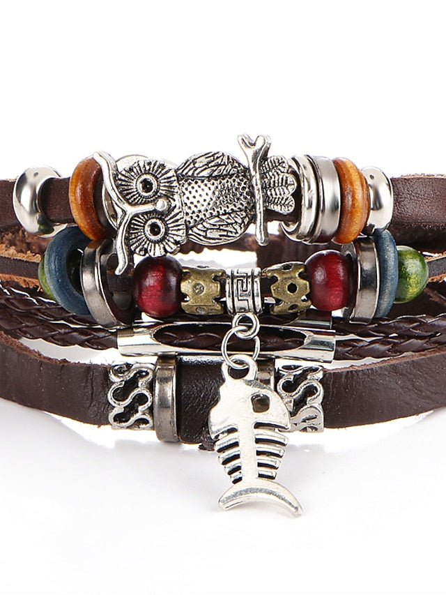 Women's Bracelets Artistic Party Color Block Bracelets & Bangles / Black / Silver / Blue / Fall / Winter - LuckyFash™
