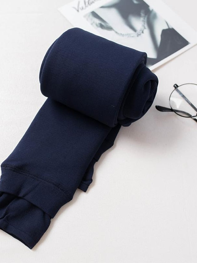 Women's Panty Hose Office Work Daily Spandex Nylon Basic Classic Warm 1 Pair - LuckyFash™