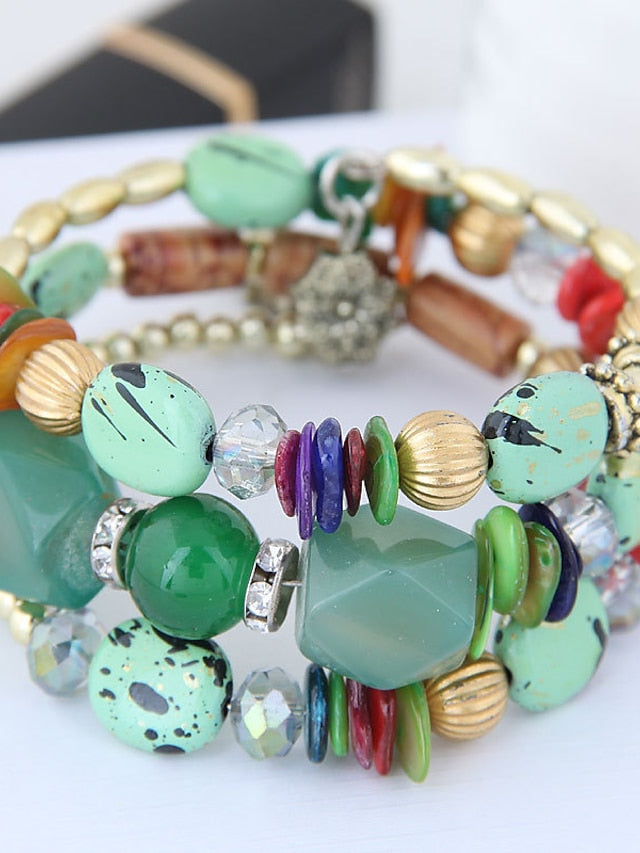 Women's Bracelets Textured Street Geometry Bracelets & Bangles - LuckyFash™