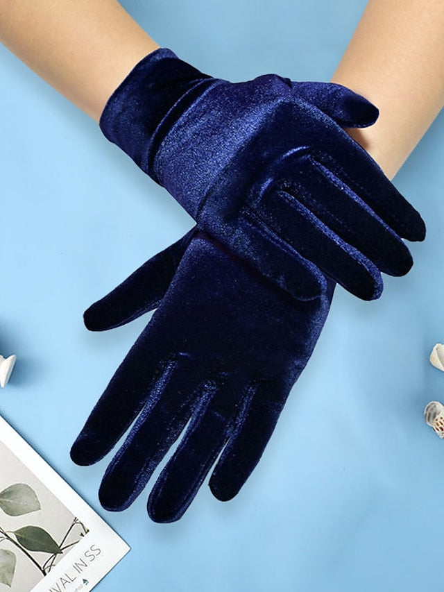 Women's Warm Winter Gloves Gift Daily Solid / Plain Color Polyester Acrylic Fibers Simple Bridal Gloves Sexy 1 Pair - LuckyFash™