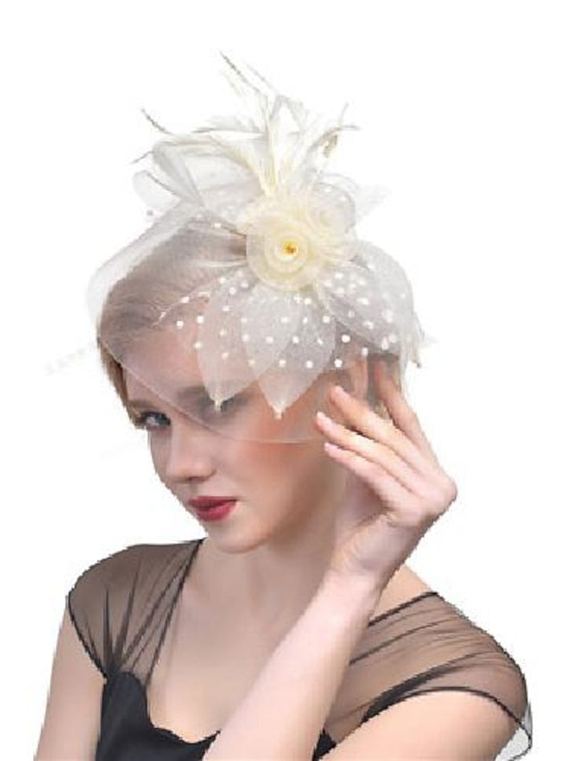 Women's Hair Clip Party Party Solid Color Headwear / Red / Blue / Fall / Winter / Spring - LuckyFash™