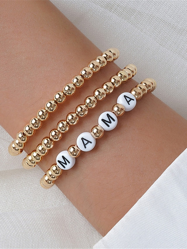 Women's Bracelets Fashion Outdoor Letter Bracelets & Bangles - LuckyFash™