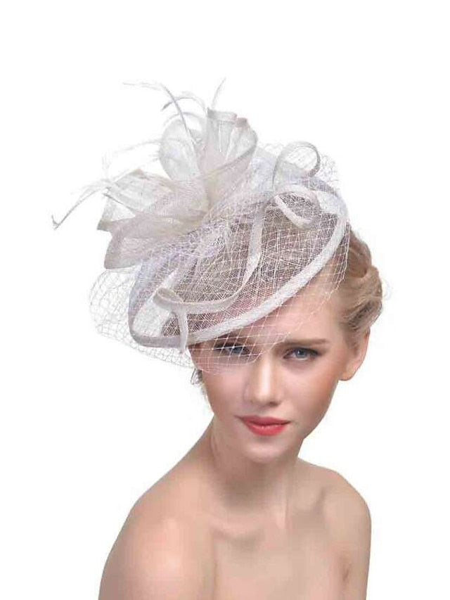 Women's Hair Clip Party Party Solid Color Headwear / Black / Yellow / Red / Blue / Purple - LuckyFash™