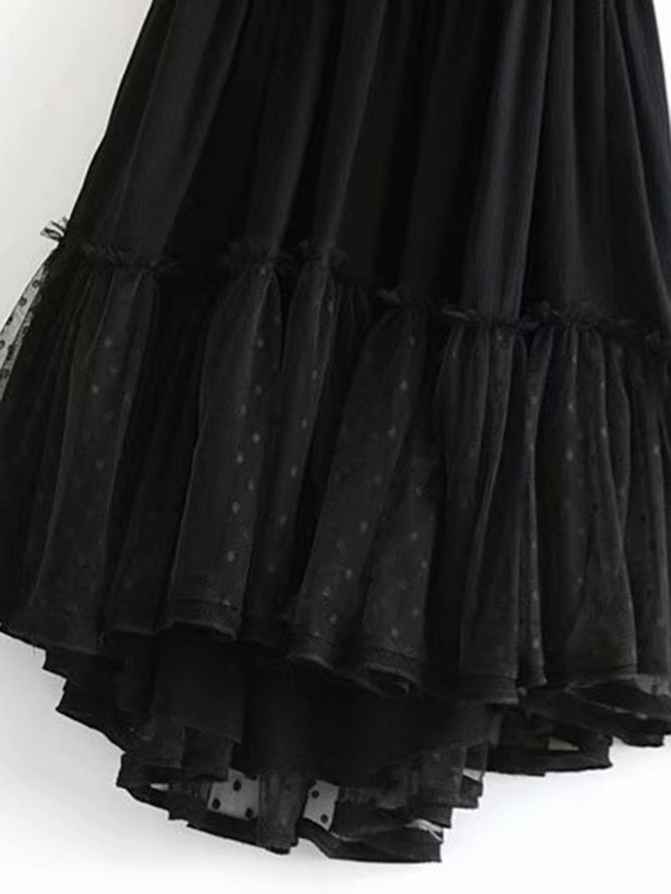 Open Back Layered Halter Dress - LuckyFash™