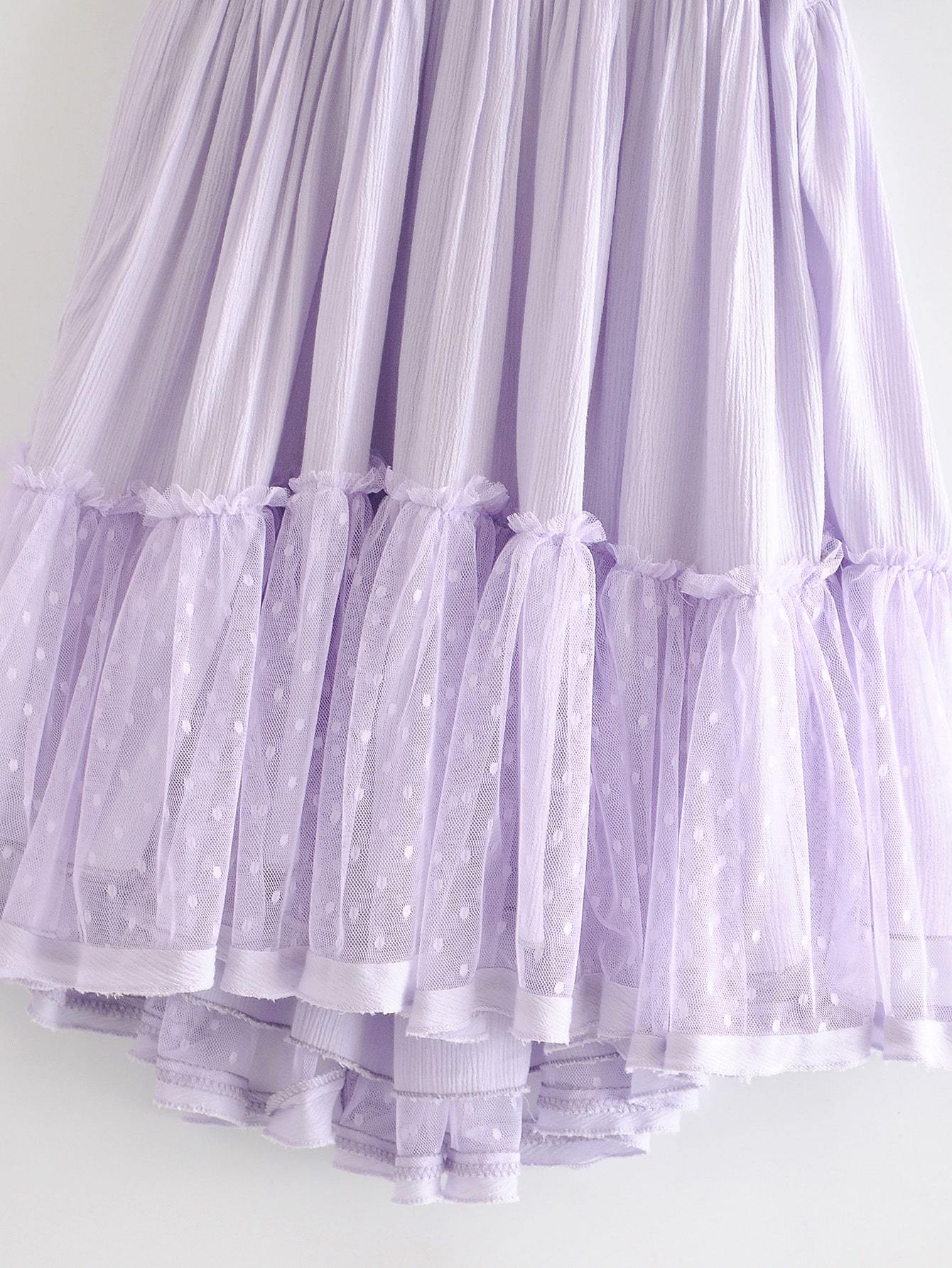 Open Back Layered Halter Dress - LuckyFash™