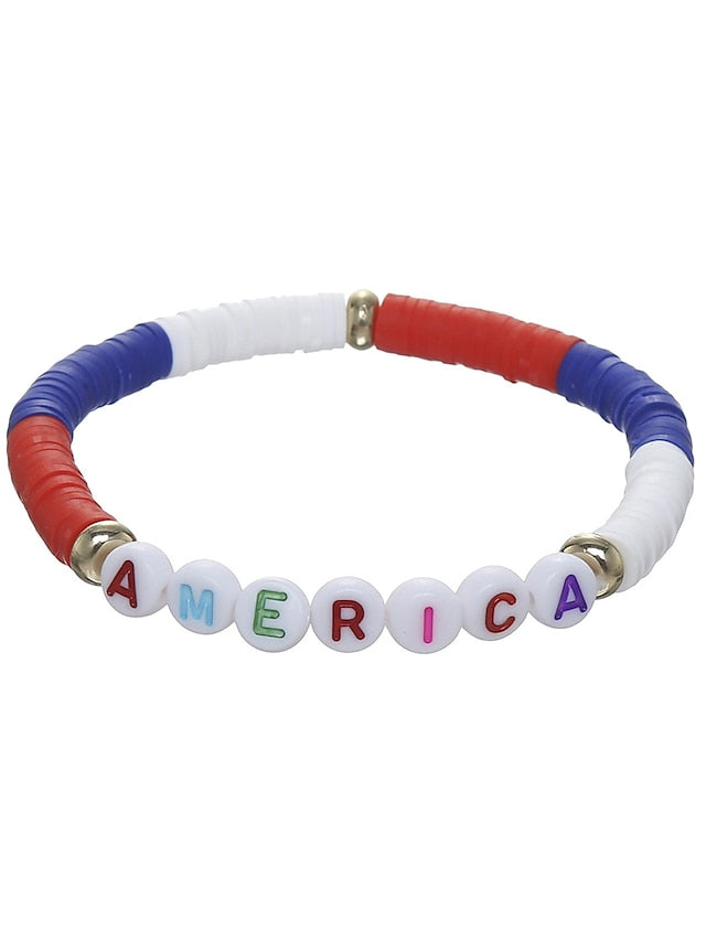 Women's Bracelets Casual Outdoor National Flag Bracelets & Bangles - LuckyFash™
