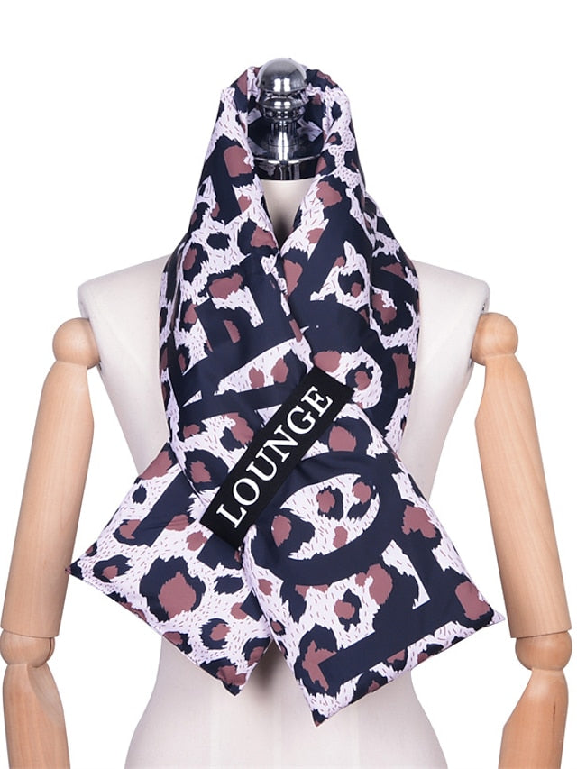 Shawls & Wraps Outdoor Dailywear Weekend Beige Black White Scarf Leopard for Women - LuckyFash™