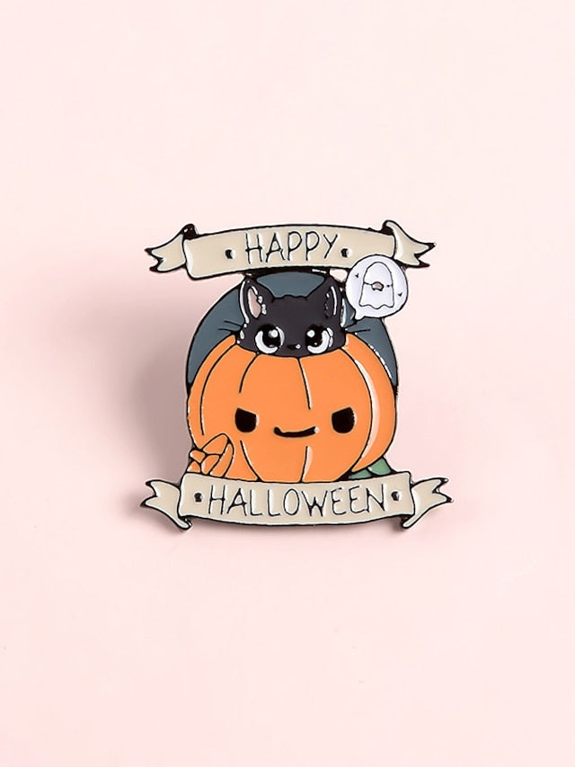 Women's Brooches Classic Cartoon Personalized Stylish Artistic Trendy Brooch Jewelry Orange For Daily Formal Prom Date Beach - LuckyFash™