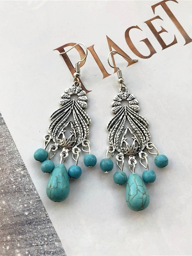 Women's Earrings Exaggerated Outdoor Leaf Earring - LuckyFash™