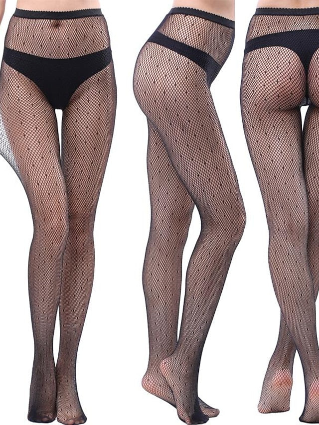 Women's Panty Hose Party Daily Solid Color Spandex Nylon Sexy 1 Pair - LuckyFash™