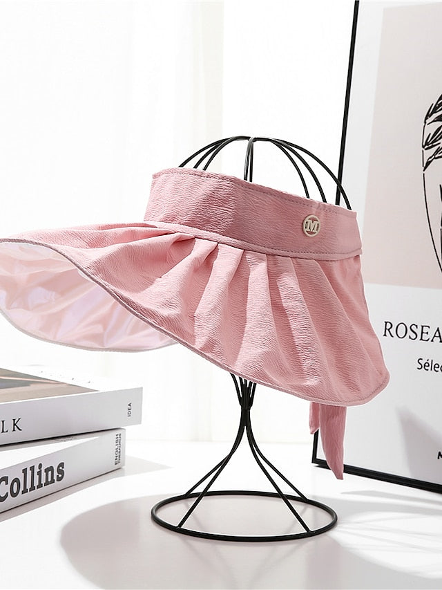 Women's Sun Hat Daily Holiday Cloth Vacation Sports & Outdoors Casual Sunscreen Outdoor 1 pcs - LuckyFash™