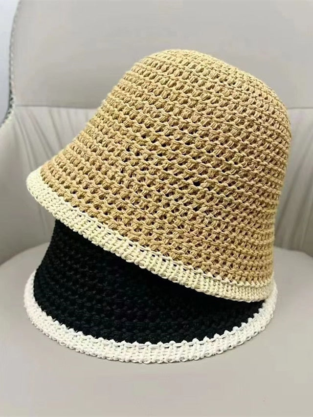 Simple Bucket Hat Spring Summer Casual Fisherman Caps for Women Couple Basin Hats - LuckyFash™