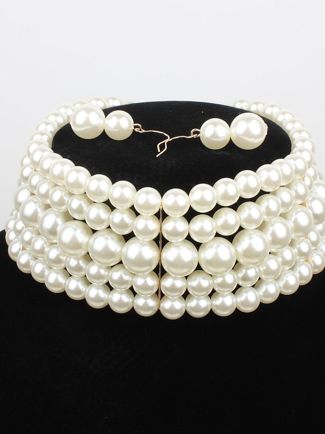 Women's necklace Chic & Modern Party Pure Color Necklaces / Black / Red / Fall / Winter / Spring - LuckyFash™