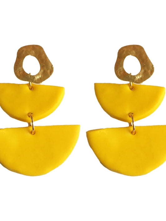 Women's Earrings Chic & Modern Street Pure Color Earring - LuckyFash™