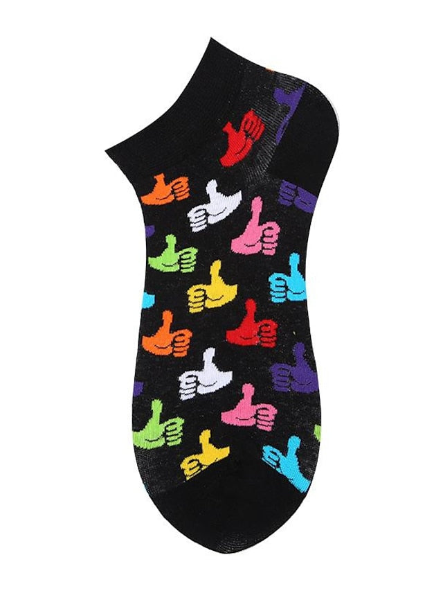 Women's Anckle Socks Low Cut Socks Office Work Daily Animal Dot Spandex Nylon Cotton Basic Casual Classic 1 Pair - LuckyFash™