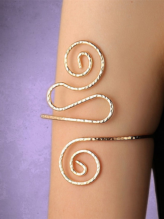 Women's Bracelet Classic Fashion Statement Personalized Rock Alloy Bracelet Jewelry Gold For Gift Holiday Date Festival - LuckyFash™