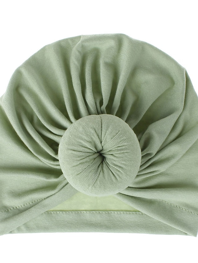 Women's Kid's Fascinators Muslim Hijab Outdoor Home Daily Solid / Plain Color Polyester Cloth Casual Boho Casual / Daily 1 pcs - LuckyFash™