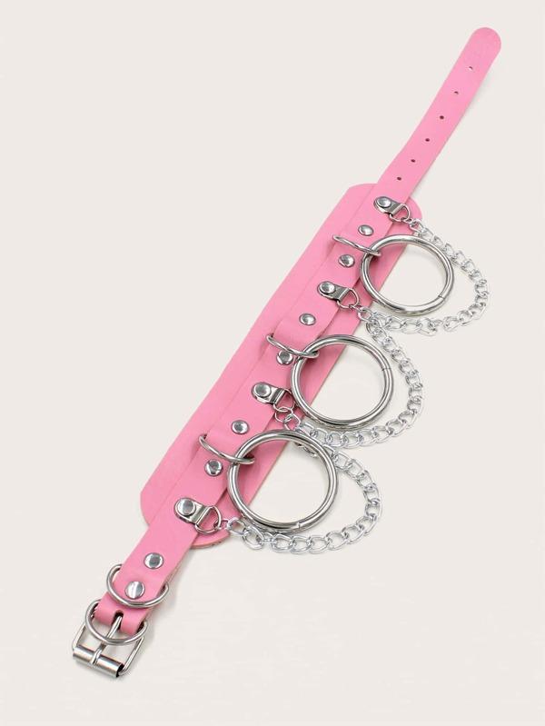 Ring & Chain Decor Choker - LuckyFash™