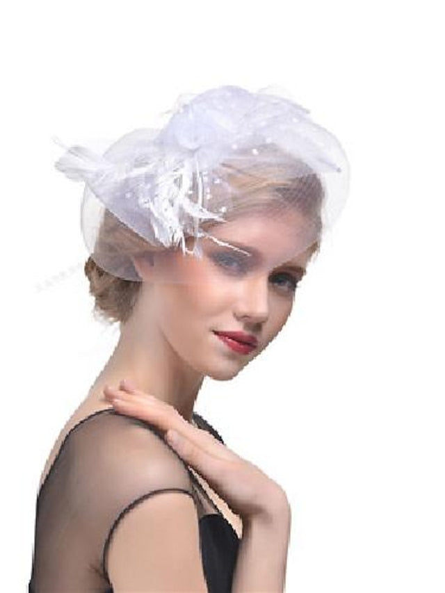 Women's Hair Clip Party Party Solid Color Headwear / Red / Blue / Fall / Winter / Spring - LuckyFash™