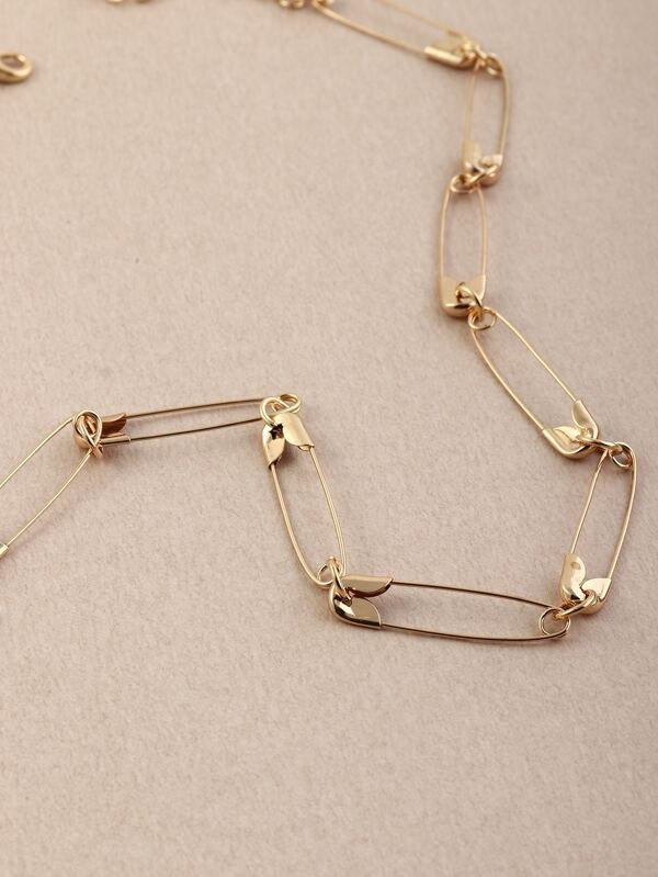 Safety Pin Decor Necklace - LuckyFash™