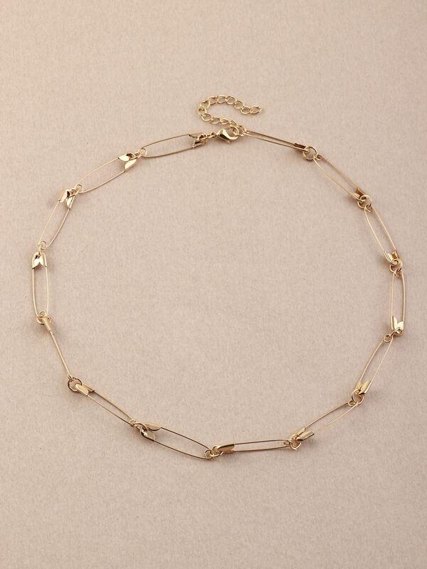 Safety Pin Decor Necklace - LuckyFash™