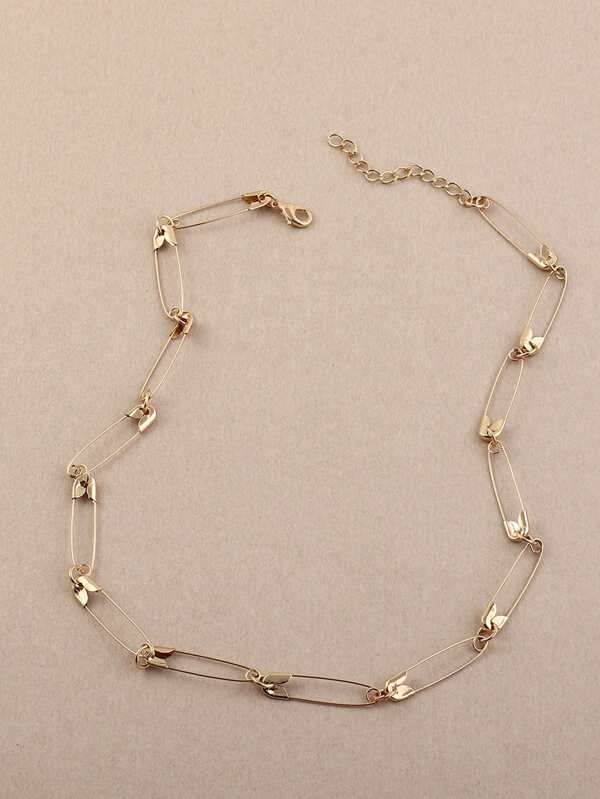 Safety Pin Decor Necklace - LuckyFash™