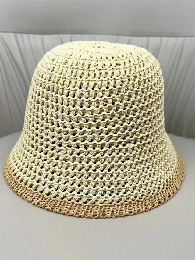 Simple Bucket Hat Spring Summer Casual Fisherman Caps for Women Couple Basin Hats - LuckyFash™