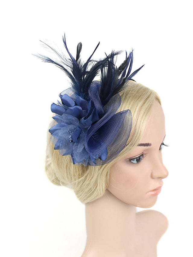 Women's Hair Clip Chic & Modern Party Pure Color Headwear / Yellow / Purple / Fall / Winter / Spring - LuckyFash™