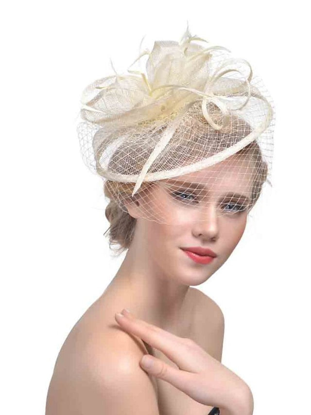 Women's Hair Clip Party Party Solid Color Headwear / Black / Yellow / Red / Blue / Purple - LuckyFash™