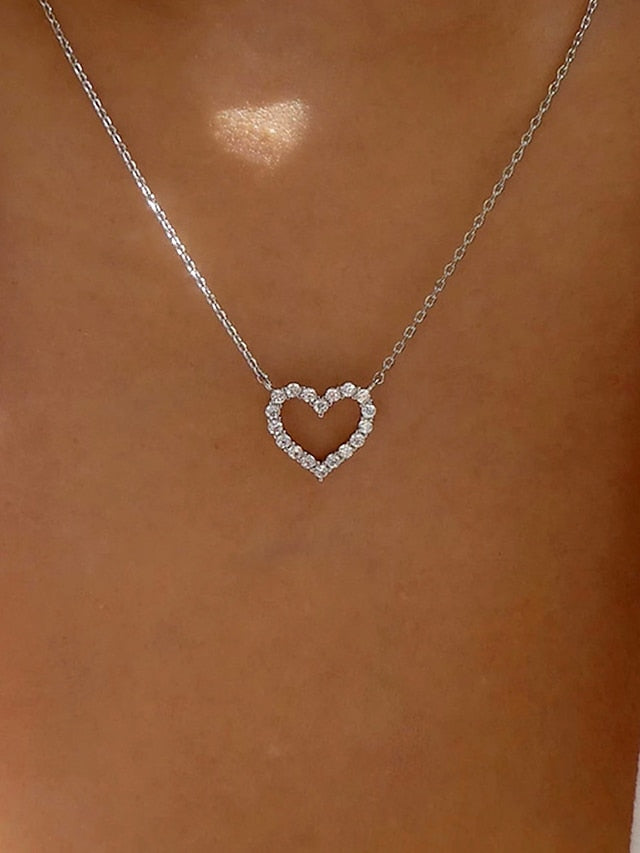 Women's necklace Fashion Outdoor Heart Necklaces - LuckyFash™