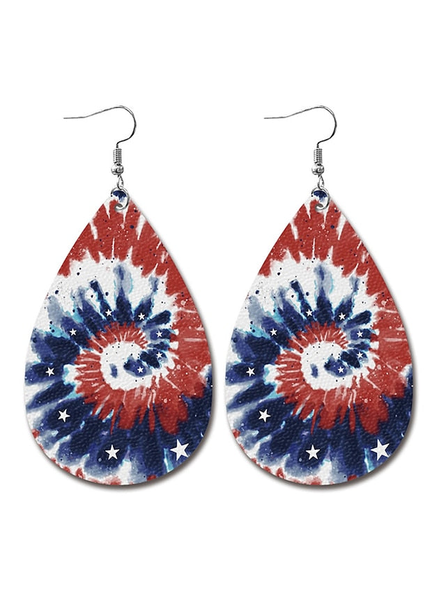 Women's Earrings Fashion Outdoor National Flag Earring - LuckyFash™