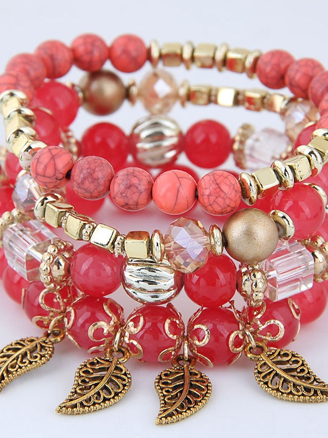Women's Bracelets Ethnic Style Outdoor Leaf Bracelets & Bangles - LuckyFash™