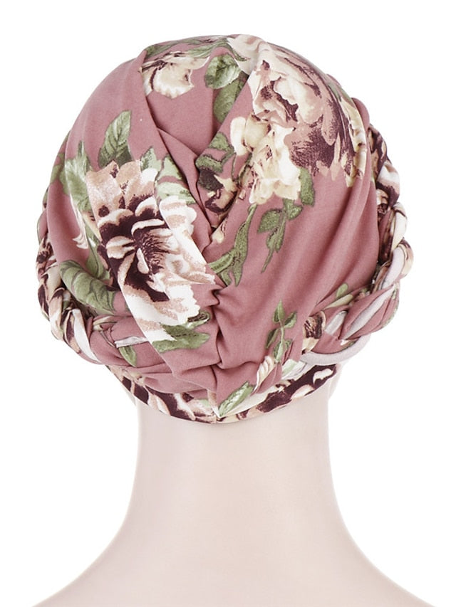 Cotton Print Muslim Turban Scarf For Women Islamic Inner Hijab Caps Arab Wrap Head Scarves Femme Musulman Turbante Mujer - LuckyFash™